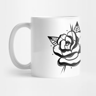 Rose and Dagger front back Mug